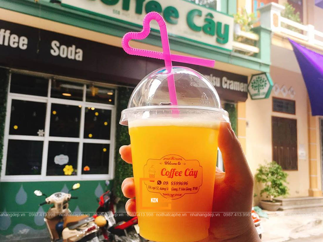 thiết kế quán cafe tại ninh bình